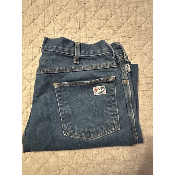 Tyndale Other - Tyndale FRMC Jeans Mens 35x30 Flame Resistant Blue Denim Cal 15 Cat 2 NFPA 2112